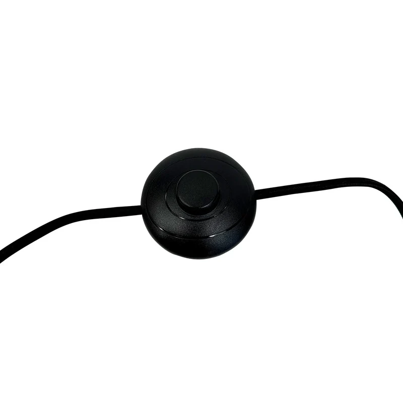 B-Ware Dyberg Larsen Calix Floor Lamp, Black/natural, 150 Cm