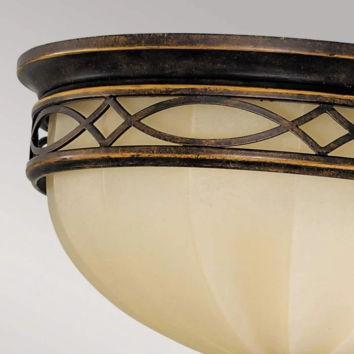 B-Ware FEISS Drawing Room Ceiling Light with Scavo Glass