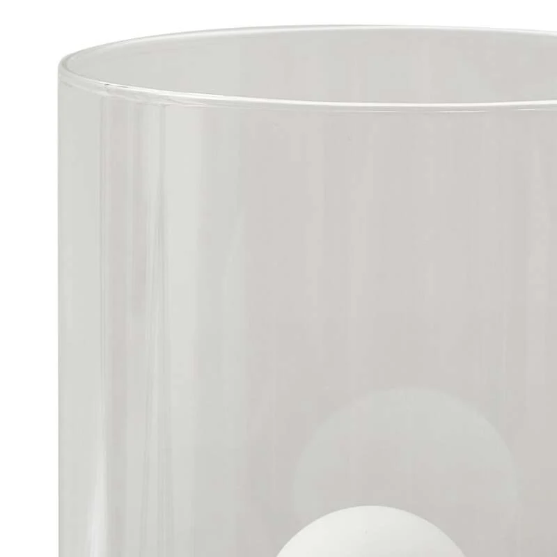 B-Ware Lindby Tischleuchte Kupla LED Lampe Tischlampe Leuchte Glas Ø20cm klar opal