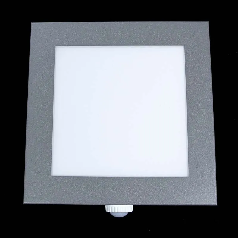B-Ware CMD Außenwandleuchte Legendo mit Bewegungsmelder IP44 anthrazit 28x28cm 2x60W