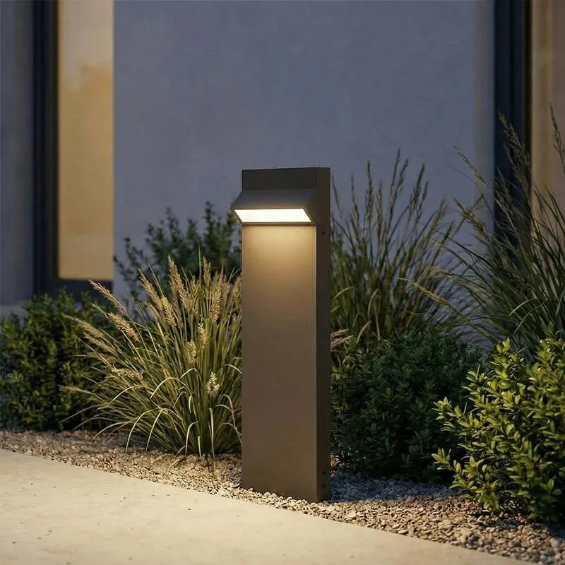 B-Ware Arcchio Wegeleuchte Gartenleuchte Vonar LED anthrazit 50cm Höhe 7,8W IP65 1405lm