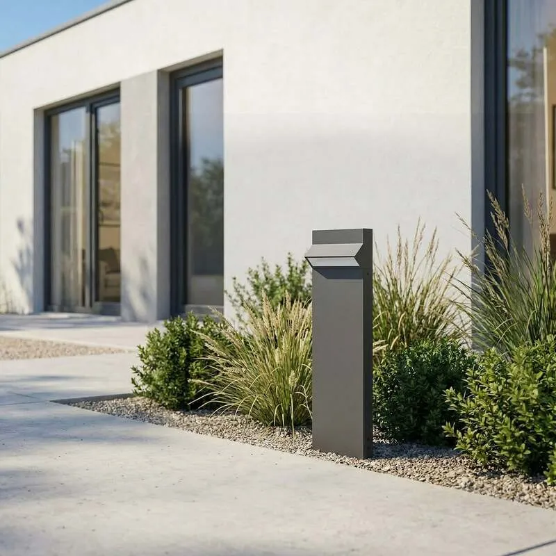 B-Ware Arcchio Wegeleuchte Gartenleuchte Vonar LED anthrazit 50cm Höhe 7,8W IP65 1405lm