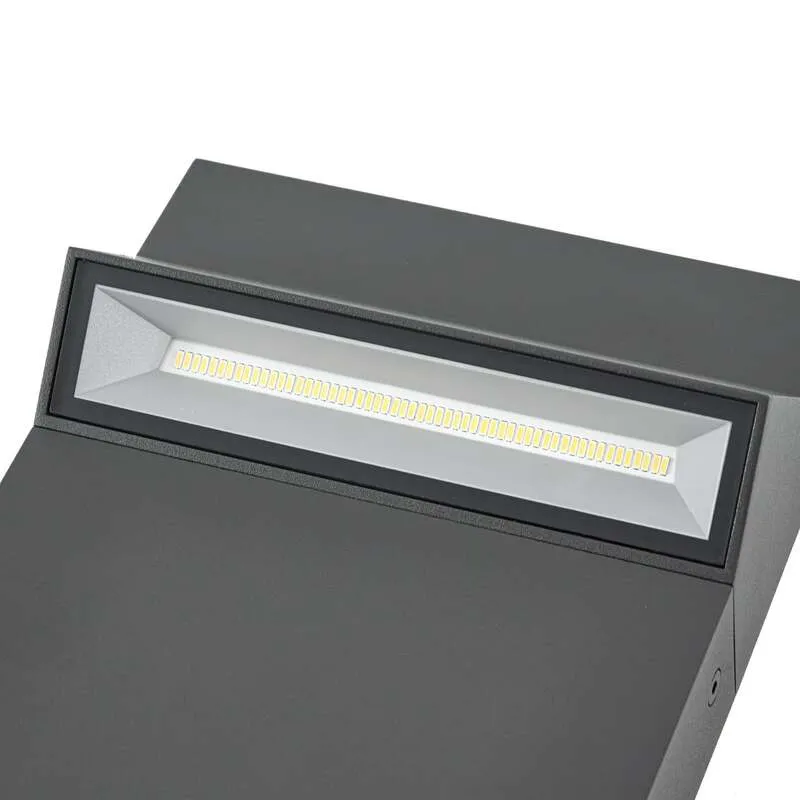B-Ware Arcchio Wegeleuchte Gartenleuchte Vonar LED anthrazit 50cm Höhe 7,8W IP65 1405lm
