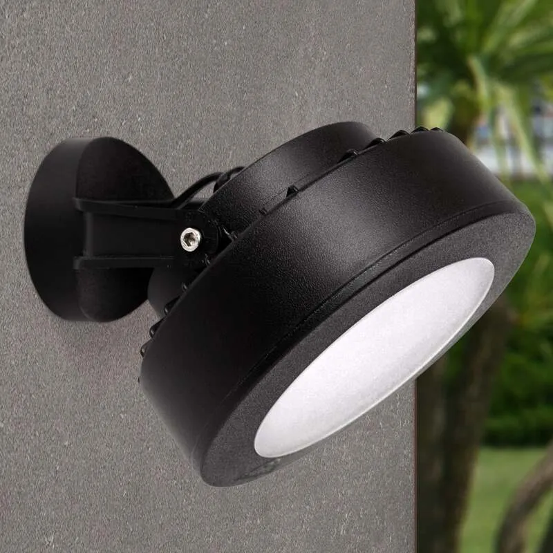 B-Ware Außenstrahler Tommy schwarz 1-flammig LED Gartenlampe Flutlicht 10W IP66 1200lm